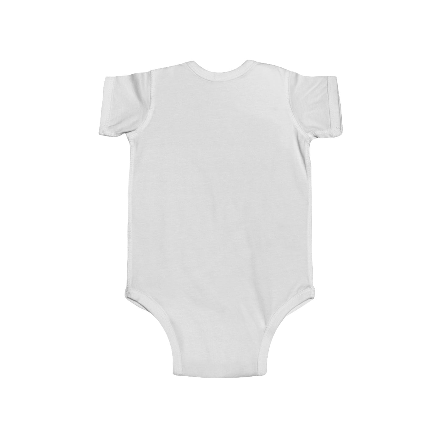 White Infant Fine Jersey Bodysuit