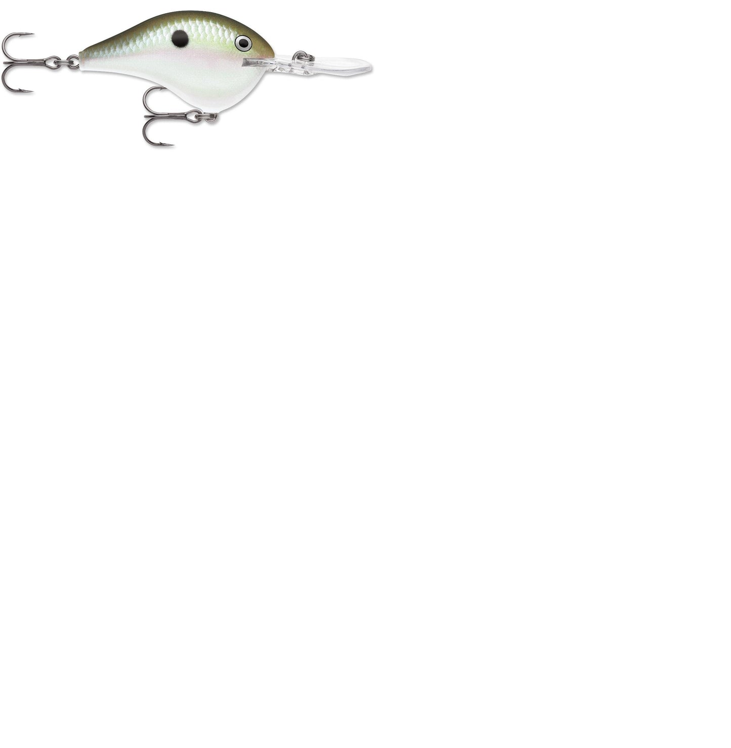 Rapala DT Series 10' 3/5oz 2.25in Green Gizzard Shad