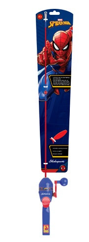 Shakespeare Marvel Spider Spincast Combo 2'6\"