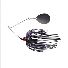 War Eagle Night Time Spinnerbait 1/2oz BNK Black Purple