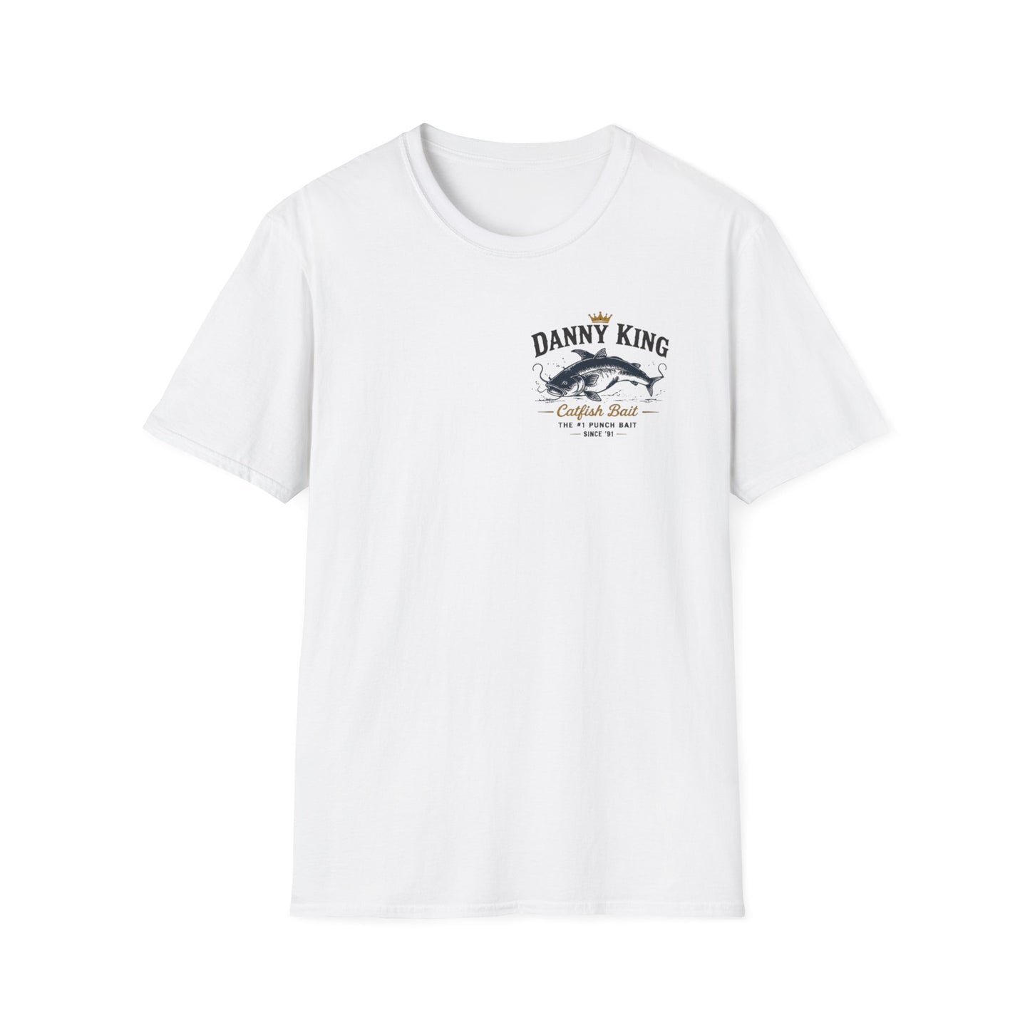 Danny King Catfish Fishing T-Shirt – Vintage Angler Tee