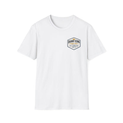 Danny King Captain Badge T-Shirt — Fishing Logo Tee