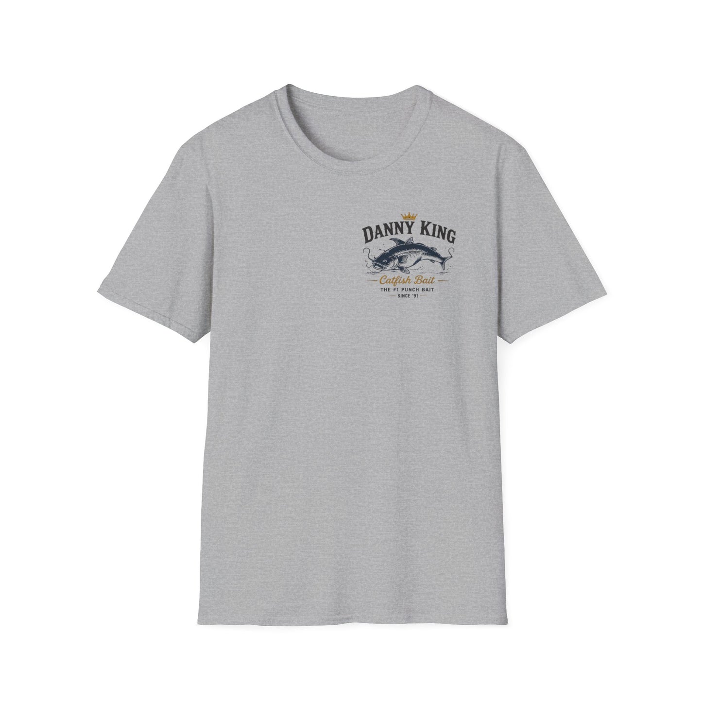 Danny King Catfish Fishing T-Shirt – Vintage Angler Tee