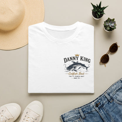 Danny King Catfish Fishing T-Shirt – Vintage Angler Tee