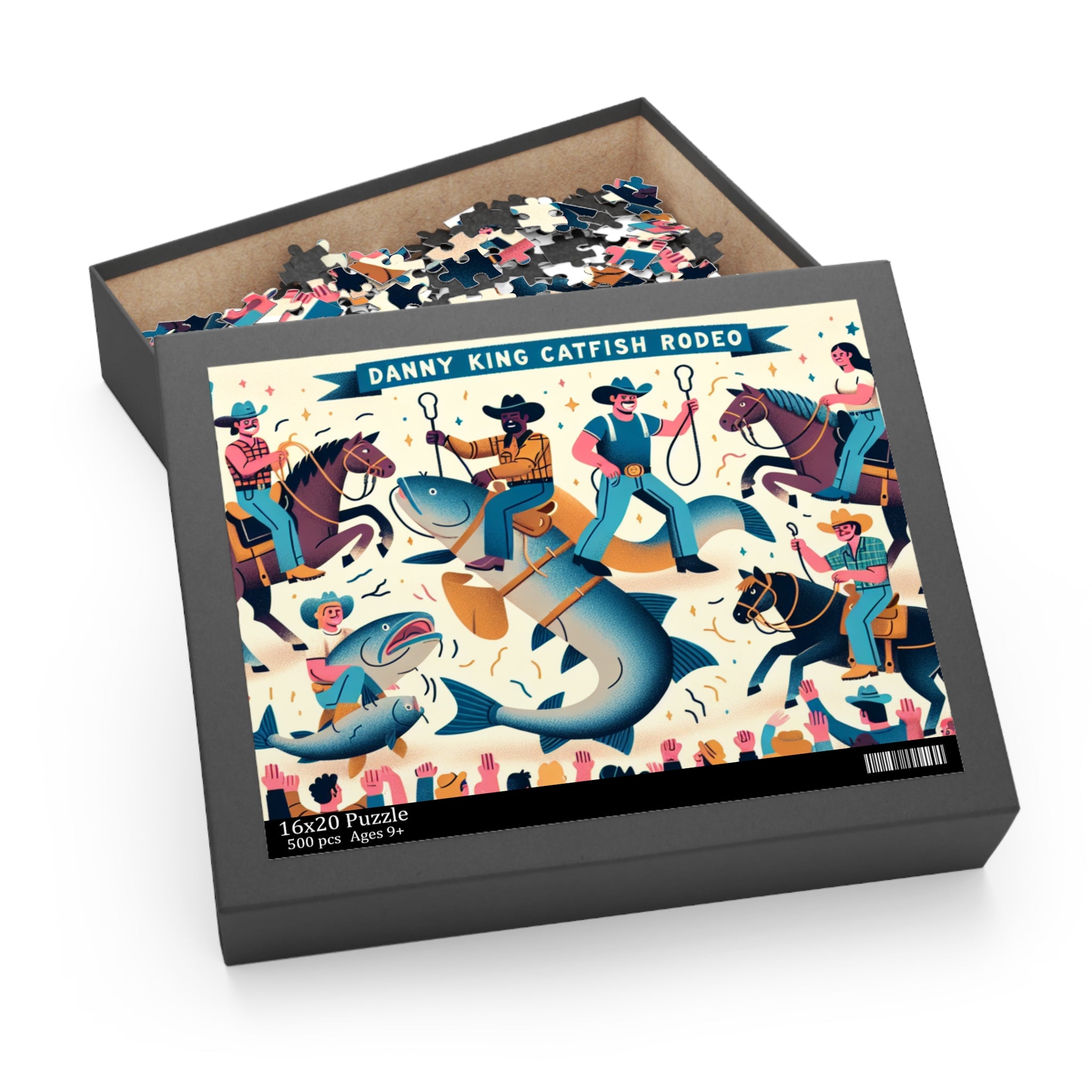 Danny King Catfish Rodeo Puzzle 500 pc – Danny King Bait