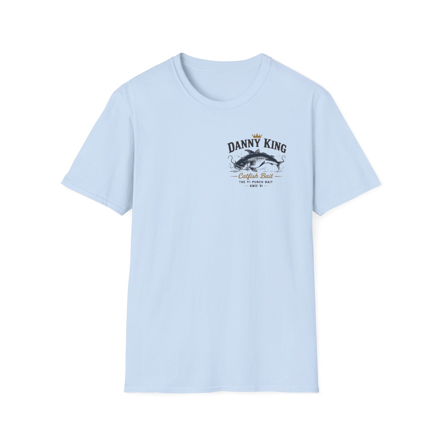 Danny King Catfish Fishing T-Shirt – Vintage Angler Tee