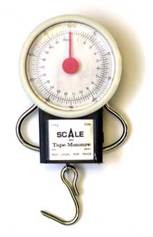 Eagle Claw Tool Dial Scale w/Tape Measure