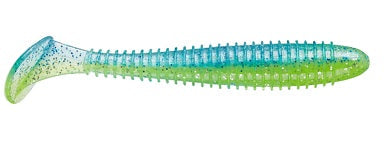 Big Bite Pro Swimmer 2.8" 8ct Electric Blue Chartreuse