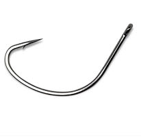 Gamakatsu Shiner Hook Black Size 2/0 6ct