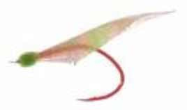 Boss Kat Sabiki Rig Glow/Rainbow 6-Hook Size 8