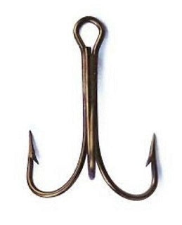 HT Import Treble Hooks Bronze 36ct Size 4/0