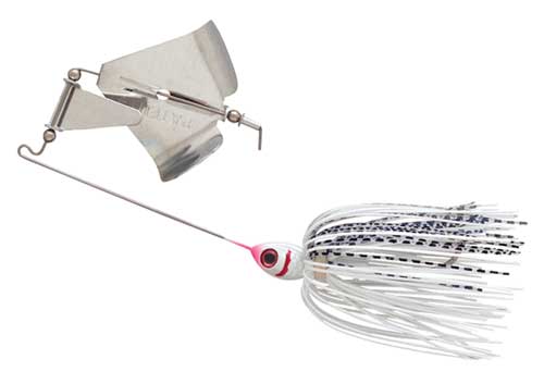 Booyah Buzz Bait 1/2 Snow White Shad