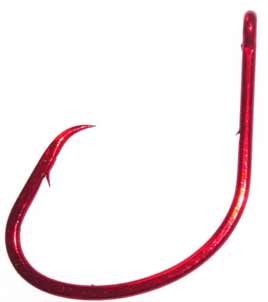 Daiichi Circle Hook Non Offset Bleeding Bait Size 5/0 11ct