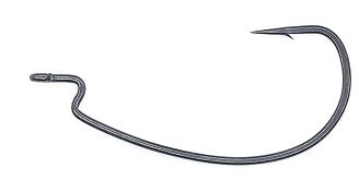 Hayabusa WRM956 Wide Gap Offset Hook 6/0, NRB 4ct