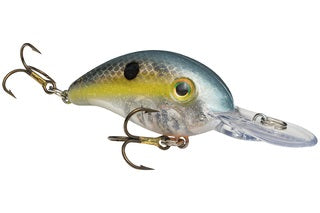 Strike King Pro Silent 3/8oz Clear Ghost Sexy Shad