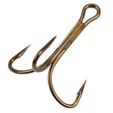 Mustad Jaw Lok 3x Strong Treble Hook Size 6 6pc