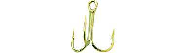 Eagle Claw Treble Hook 3X Krawfish 5ct Size 2