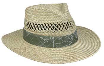 Outdoor Cap Mens Straw Hat -  Nautical 1 Size