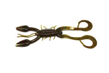 Net Bait HardyTack Craw 8bg Green Pumpkin Red