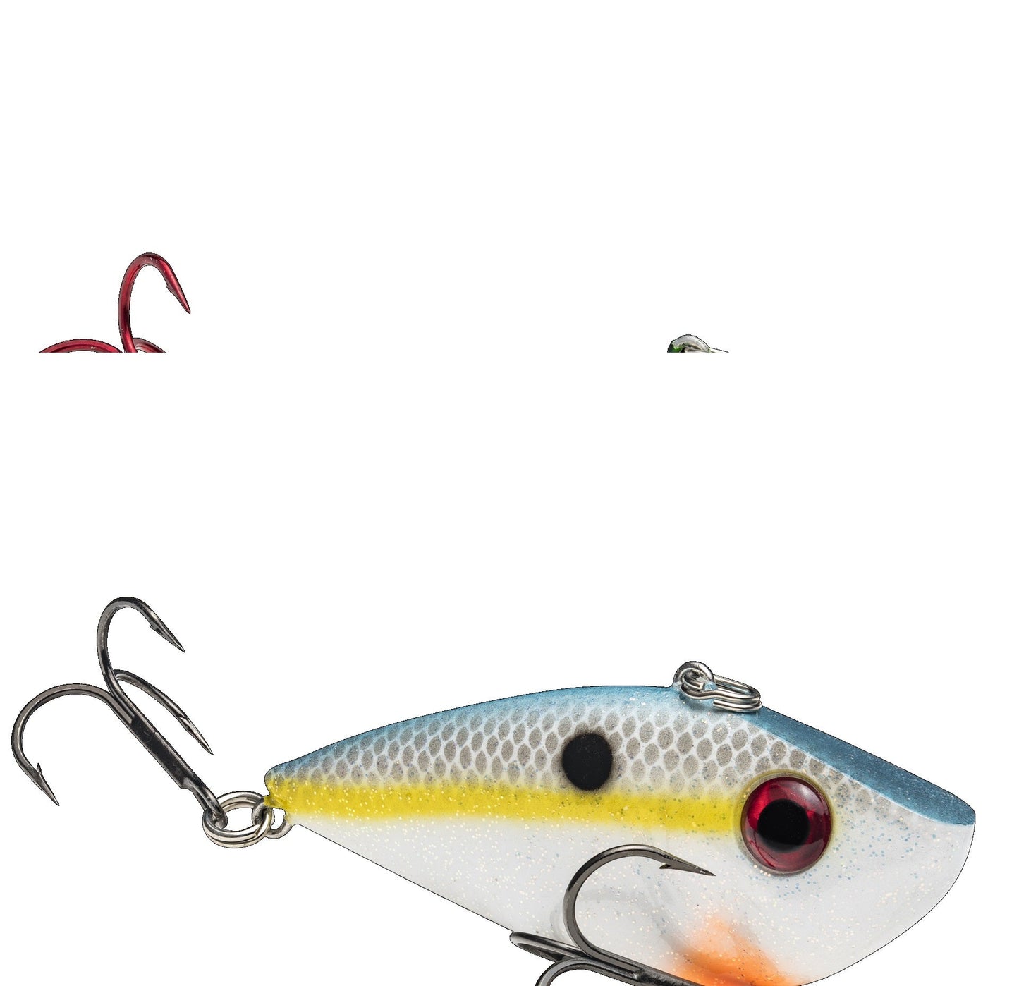 Strike King Red Eye Shad 3/8oz Smokey Chrome Blue