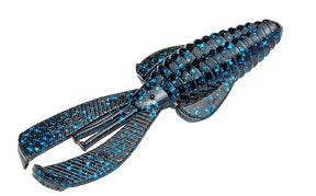 Strike King Baby Rage Bug 3” 9pk Black/Blue