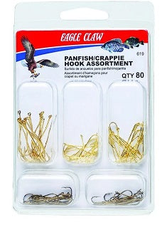 eagle king fishing hooks Claw L374GH-14 Lazer Sharp Treble Hook Featuring an Offset design a Ringed Eye Non Eagle Claw Straight Eye Plain