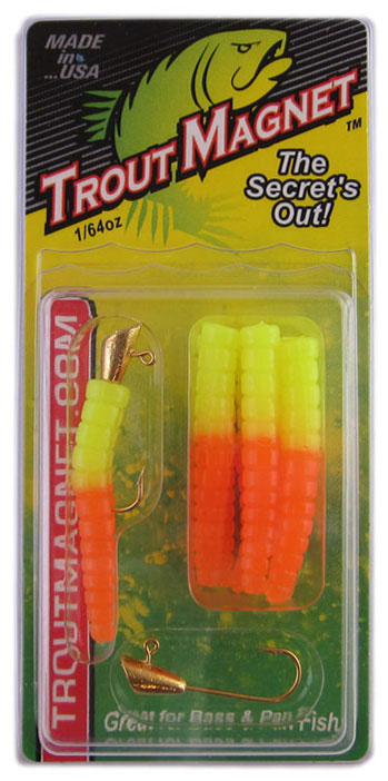 Leland Trout Magnet 1/64oz 9ct Orange/Chartreuse