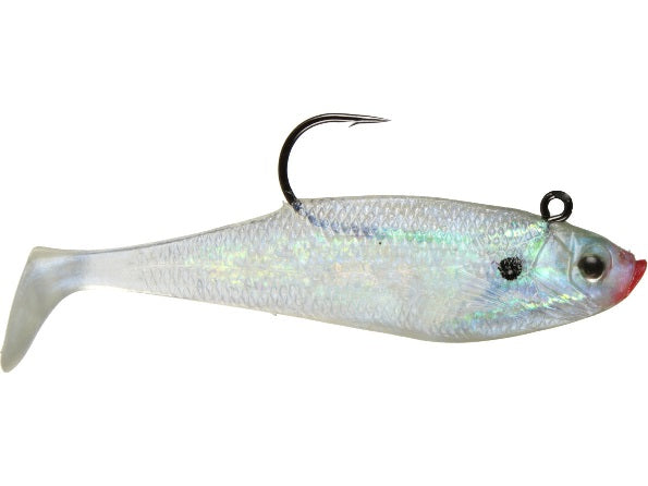 Storm WildEye Swim Shad 2" 1/8oz 3ct  Pearl