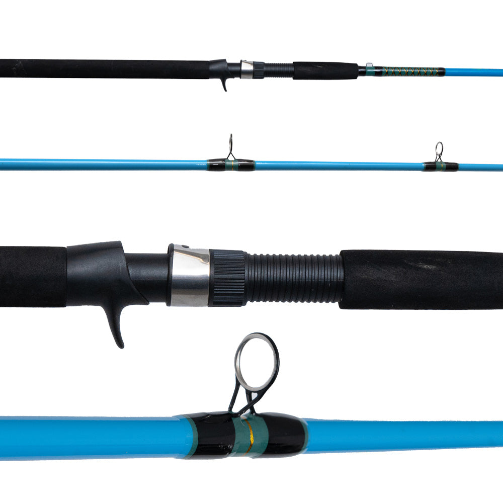 Portable Fishing Rod - Blue  Fishing rod, Portable fishing rod