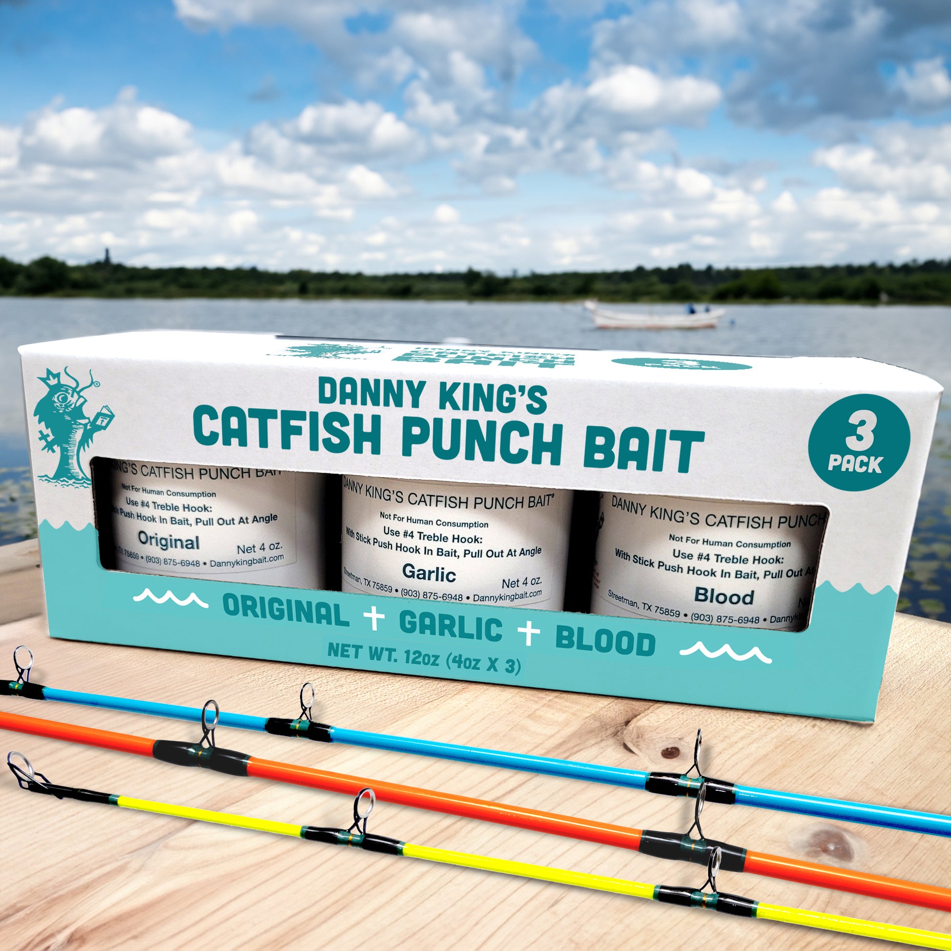 Danny King's Catfish Bait - 3 Pack Bundle (Coming Soon!)